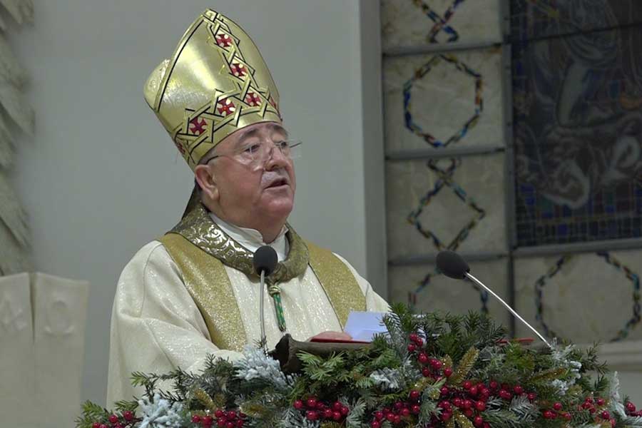 Dodë Gjergji calls for peace and solidarity at the Christmas mass