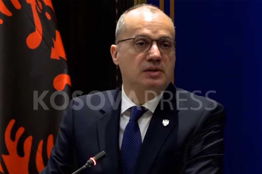 The Albanian chief diplomat to Serbia: You can no longer send the army to the border of your neighbor