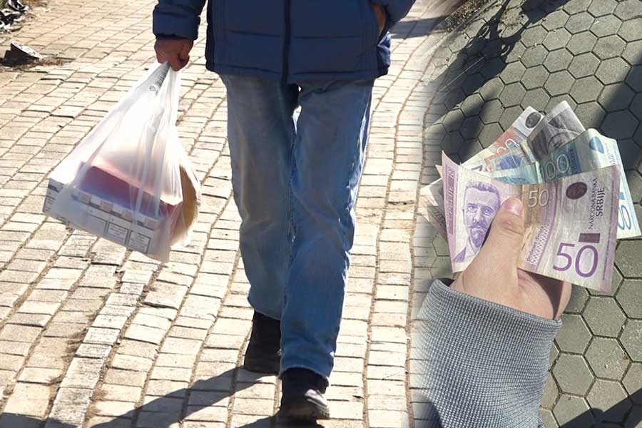 Citizens from Graçanica oppose the decision to remove the dinar from use