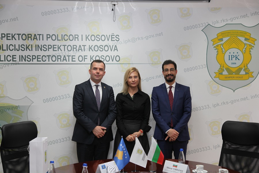 The Deputy Minister of Internal Affairs of Bulgaria visits the PIK, they talk about deepening cooperation