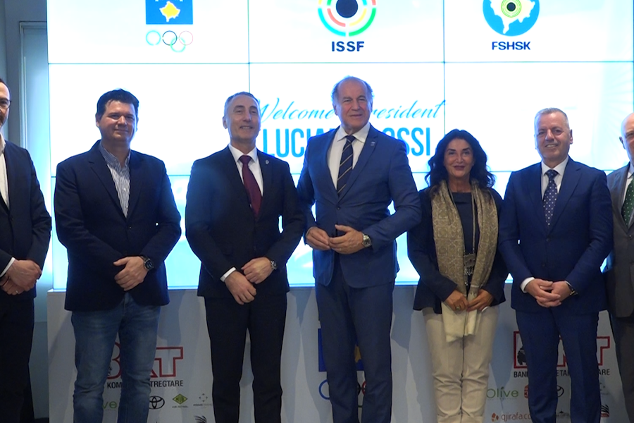 The president of the International Shooting Sport Federation visited Kosovo