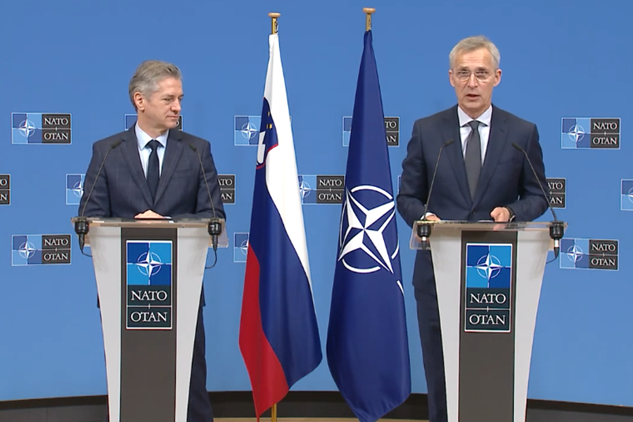 Stoltenberg-Golob: Slovenia is considering the possibility of increasing the number of troops in KFOR