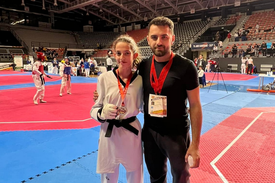 Success also from taekwondo, a gold and a silver medal for Kosovo