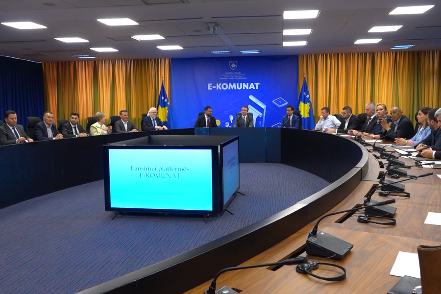 e-Municipality is launched, Kurti: Transparency and accountability within municipal administrations will be improved