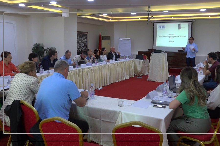 Transparency in justice, a workshop is held with prosecutorial and judicial system officials