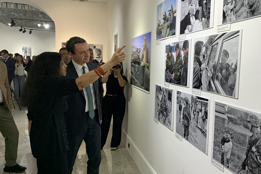 The exhibition ‘KFOR and Kosovo +25’ is opened, the role of NATO in the liberation of the country is evaluated