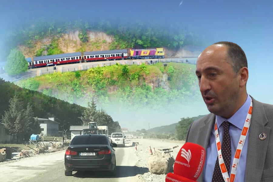 Minister Aliu gives details about the Prishtina-Durrës railway, and the works on the roads to Podujeva and Peja