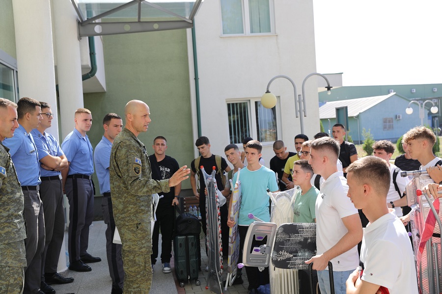 22 candidates begin their military journey to become KSF cadets