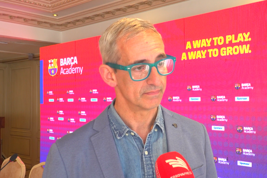 Barça camp in Prishtina, director: This country has many football talent