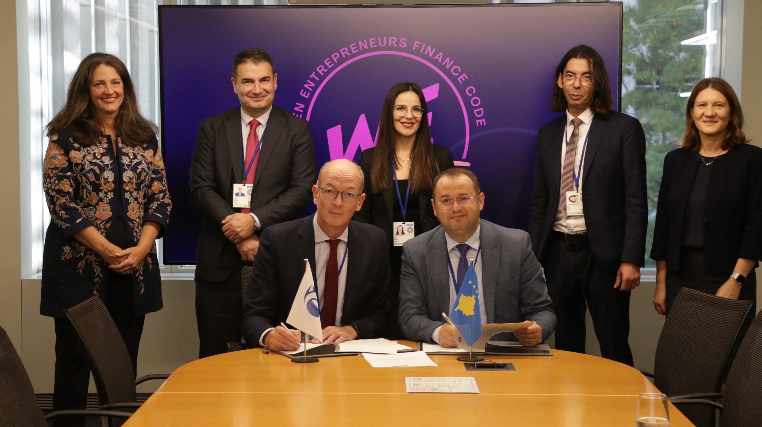 CBK and EBRD sign a Memorandum of Understanding regarding access to finance for women