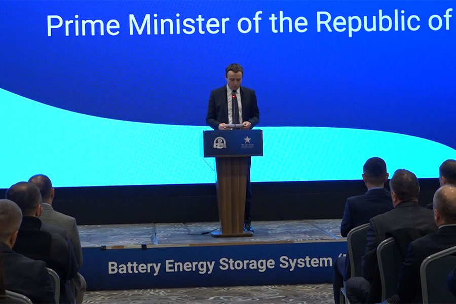 Kurti: Energy storage through batteries will stabilize the country’s electricity system