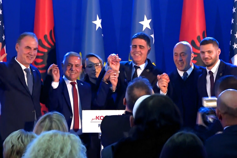 Haradinaj in Gjilan promises Kosovo’s membership in NATO and economic development