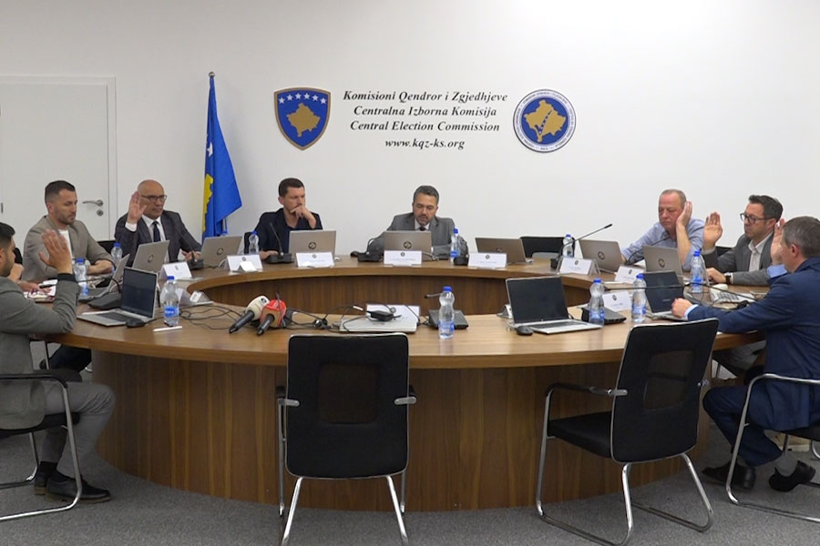 The CEC made a decision to destroy the election material from February 9th