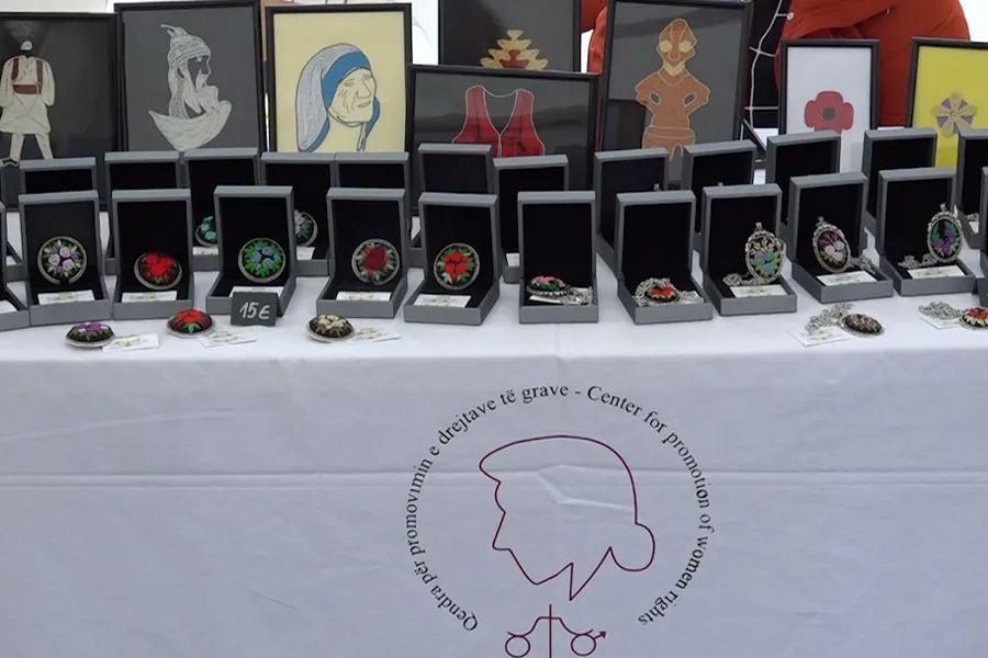 When pain turns into art: Fair opens showcasing products made by survivors of wartime sexual violence