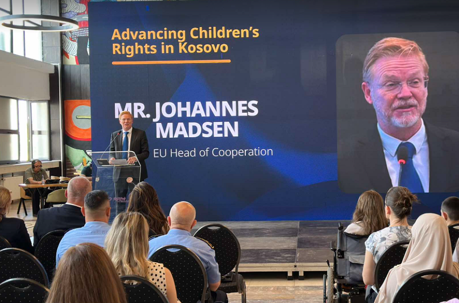 Children at the center of development in Kosovo, EU and UNICEF emphasize the need for protection