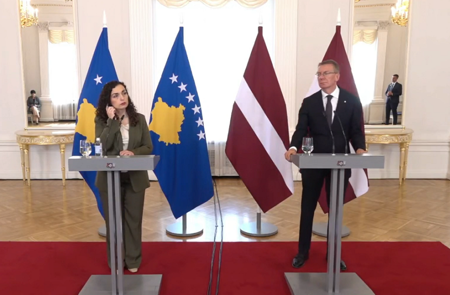 Osmani in Latvia: Serbia has become a proxy state of Russia