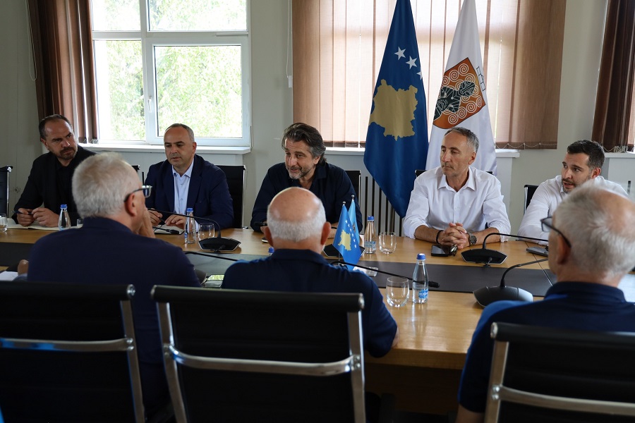 The Coordinating Committee of the ICMG visits Kosovo for preparations of the Mediterranean Games