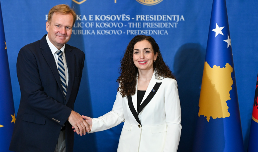 Osmani meets with Sorensen, current developments and the Kosovo-Serbia dialogue discussed