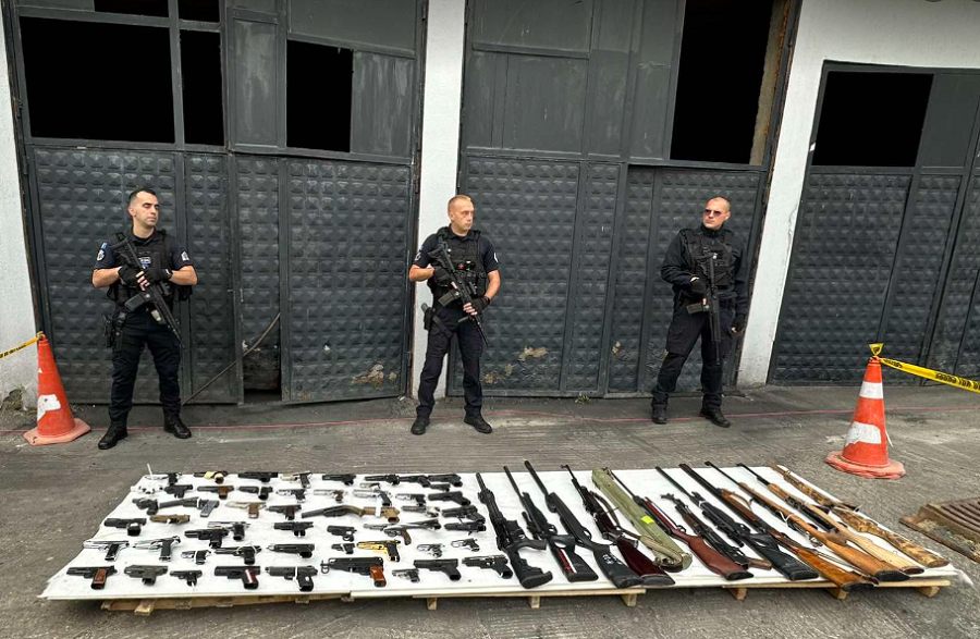 Kosovo Police destroy over 760 illegal weapons