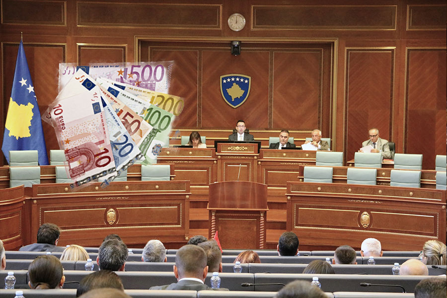 Despite not working a single day in September, MPs still received salaries of around €2,000