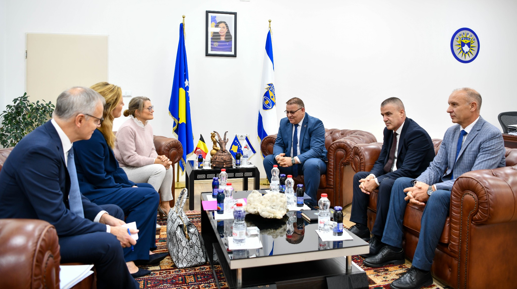 Kosovo Police seeks cooperation with the Belgian Police