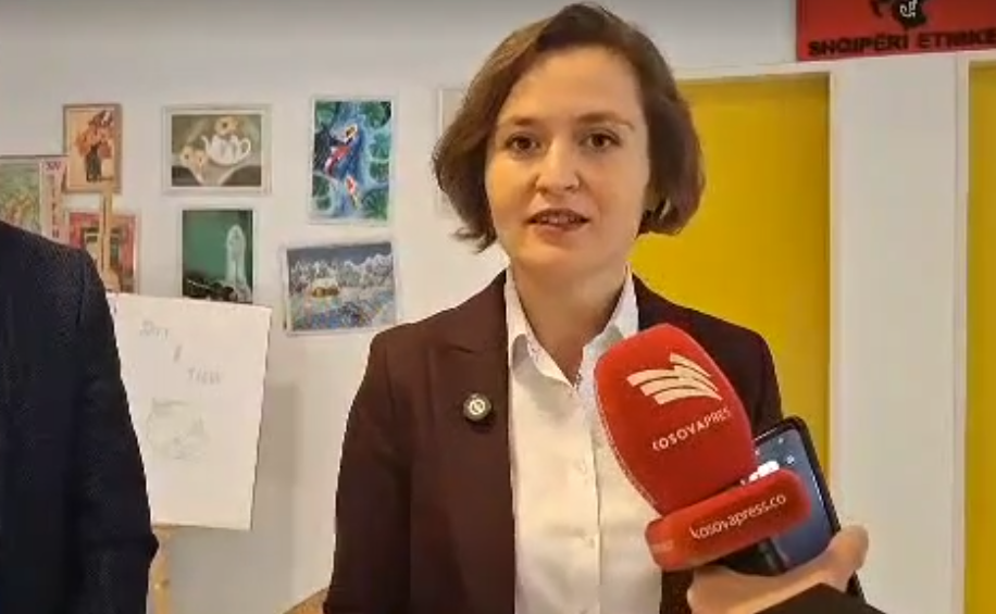 Besa Shahini votes: I urge all citizens to come out and exercise their right to vote, especially women