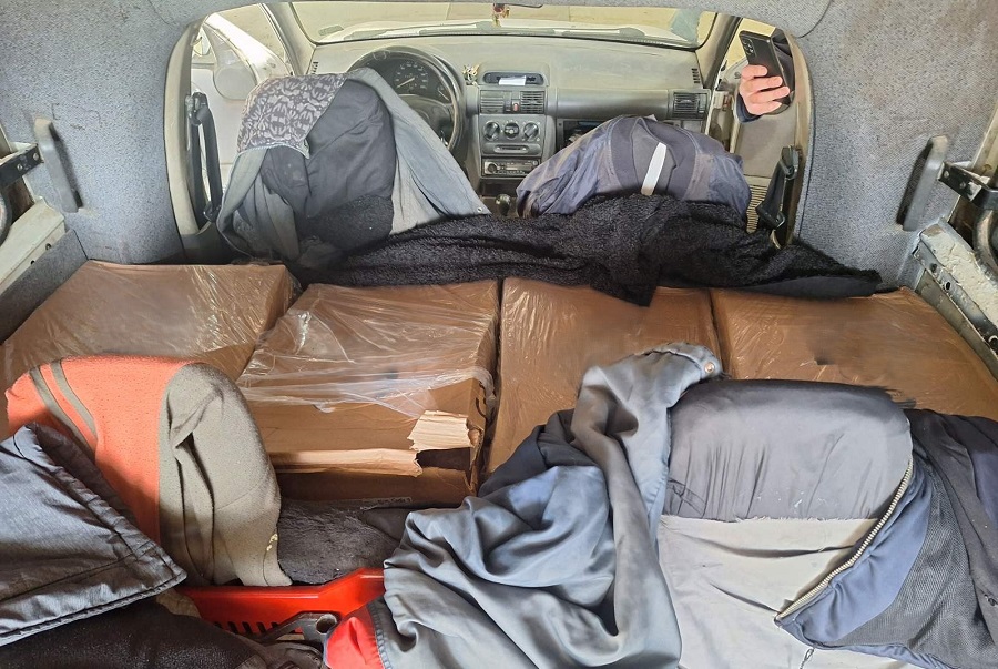360 kg of meat and gas cylinders seized at the border for being undeclared