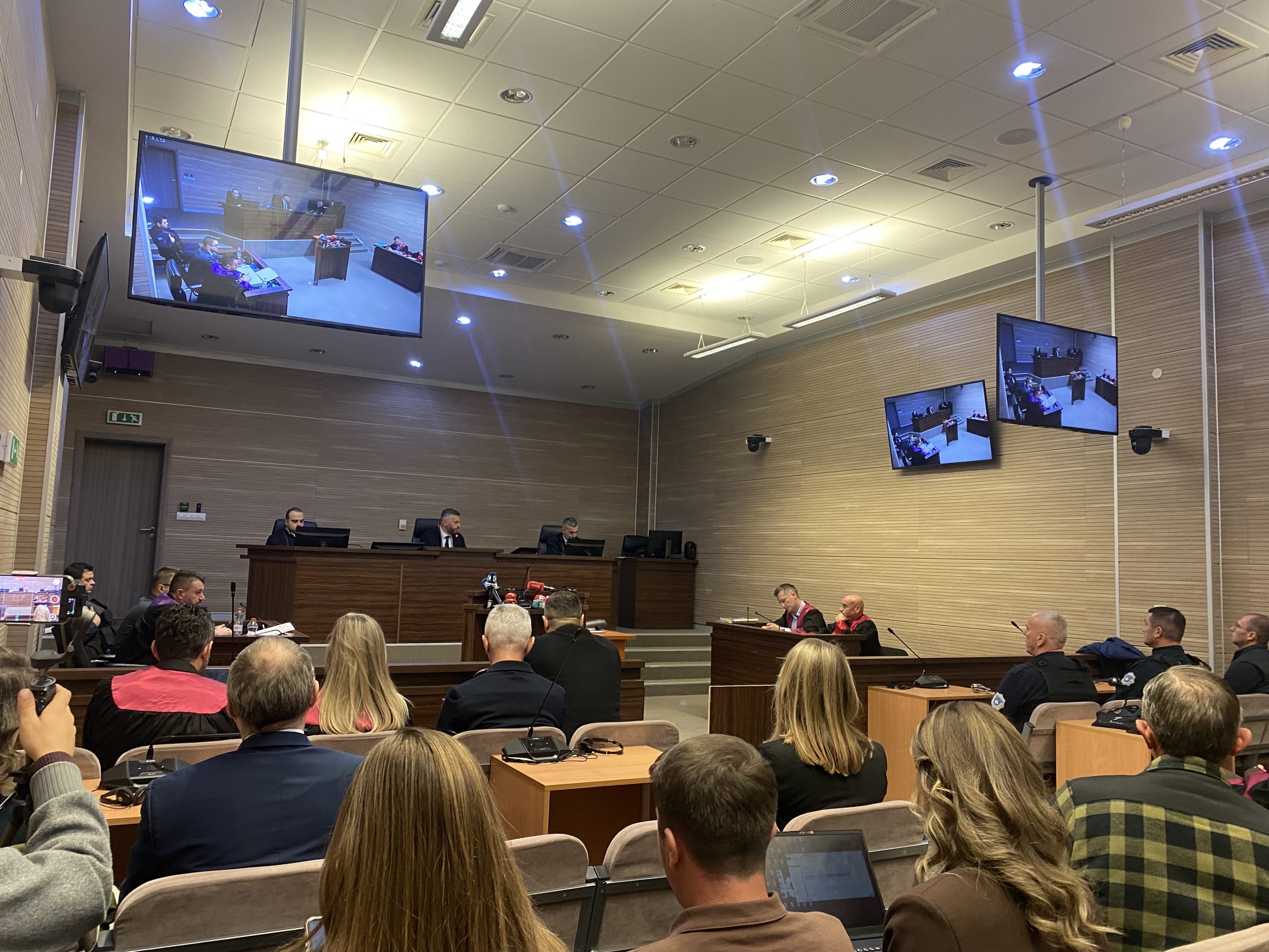 Witness A2 in the Banjska case is heard in a session closed to the public
