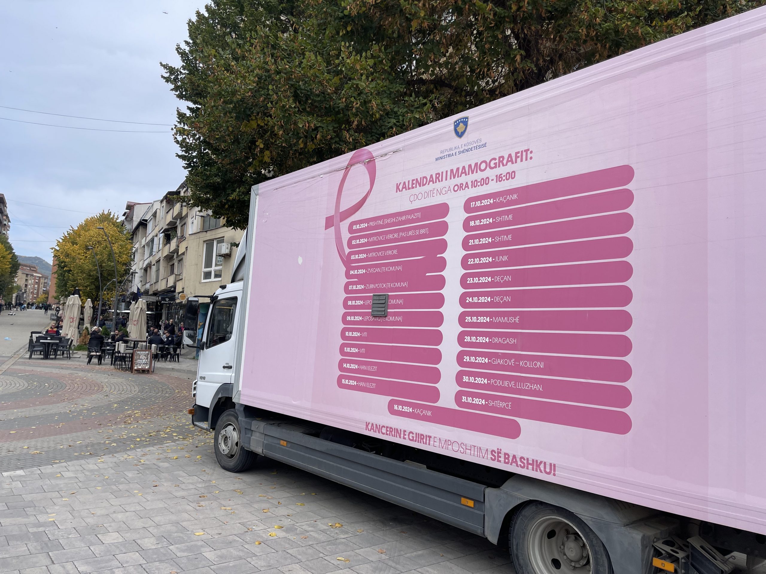 Mobile mammography crosses the bridge, free checkups for women in the north