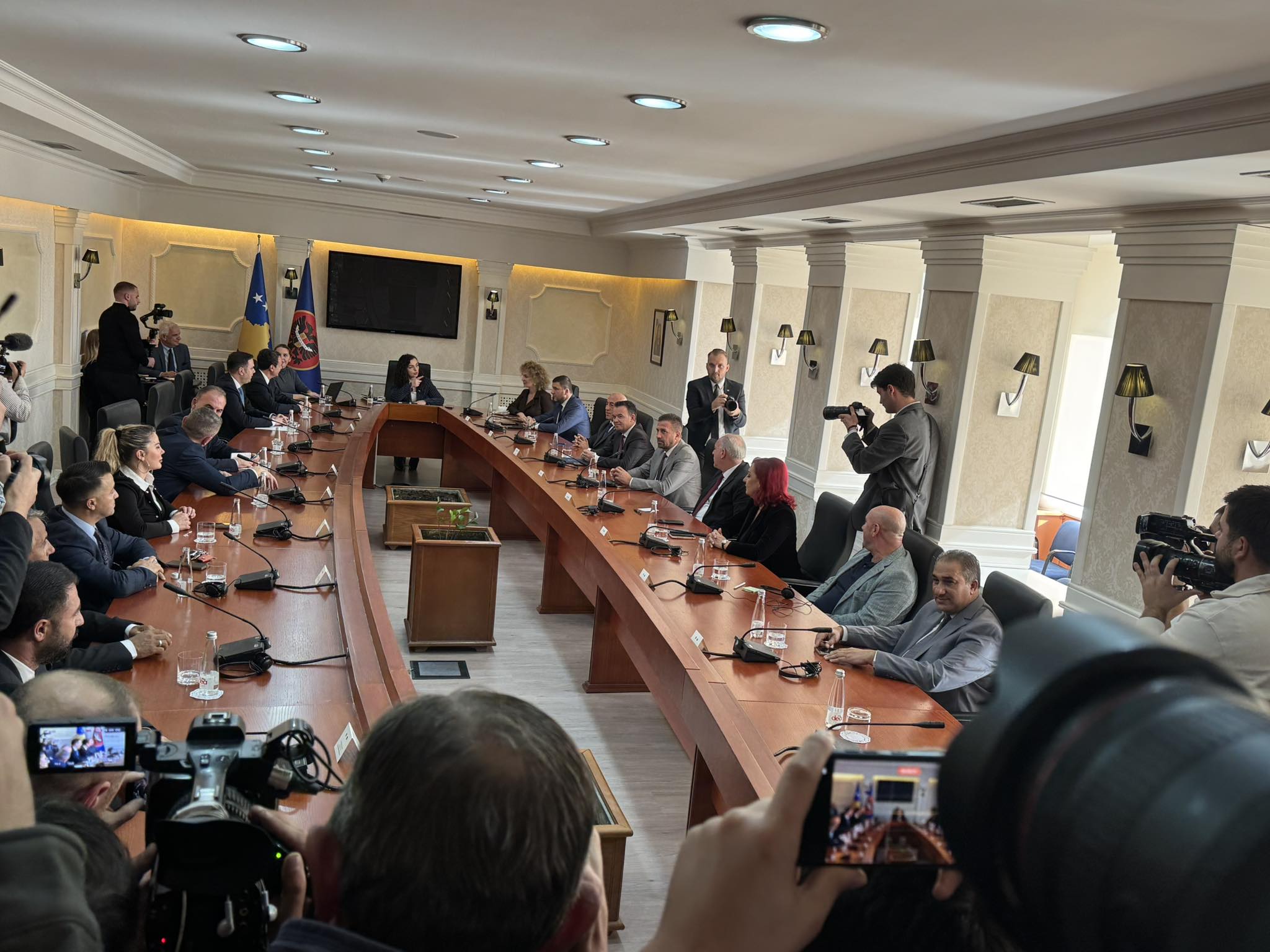 Political party leaders to meet Osmani