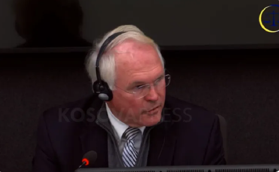 Hill continues his testimony today in The Hague