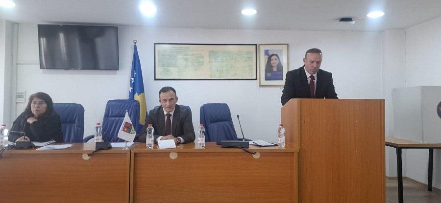 The Municipal Assembly of Obiliq gets a new chairperson