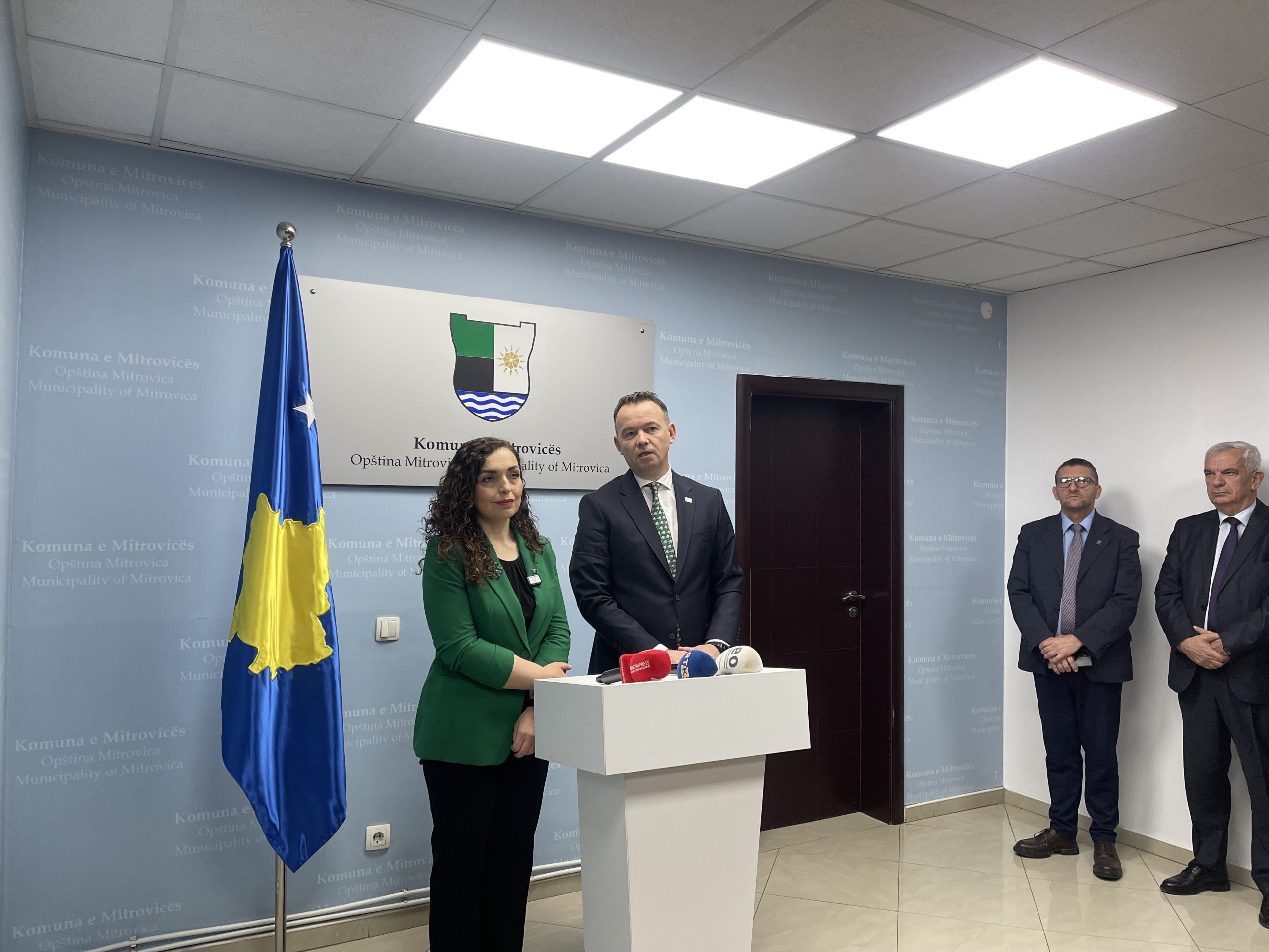 Osmani in a meeting with Peci: Together we will preserve the sovereignty of the Republic of Kosovo