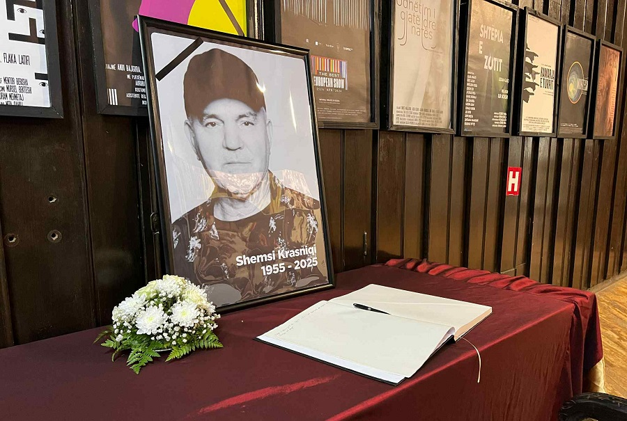 Albanian rock legend Shemsi Krasniqi – Shemi honored