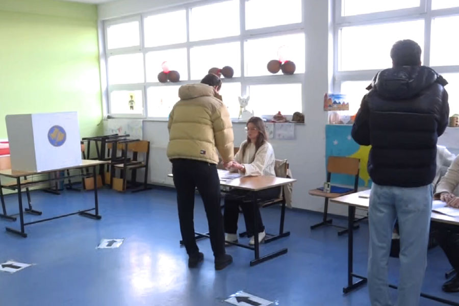 Calm electoral process in Gllogjan