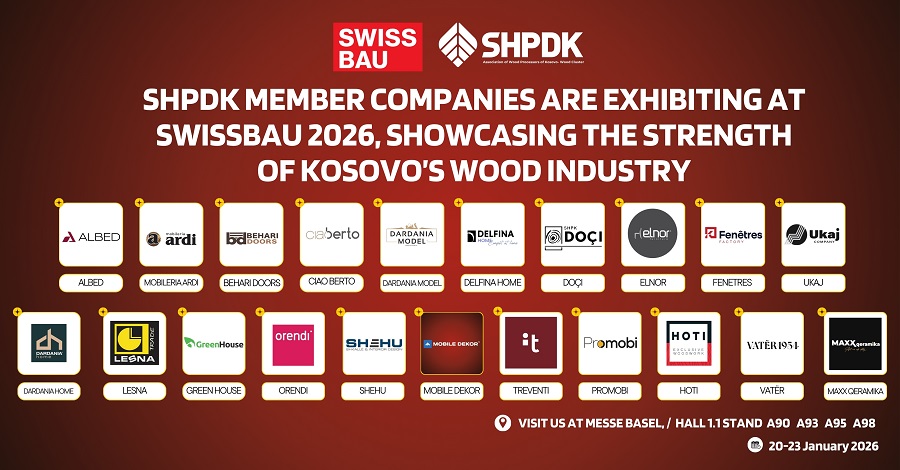 Kosovar wood processing companies participate in International Construction Fair in Switzerland