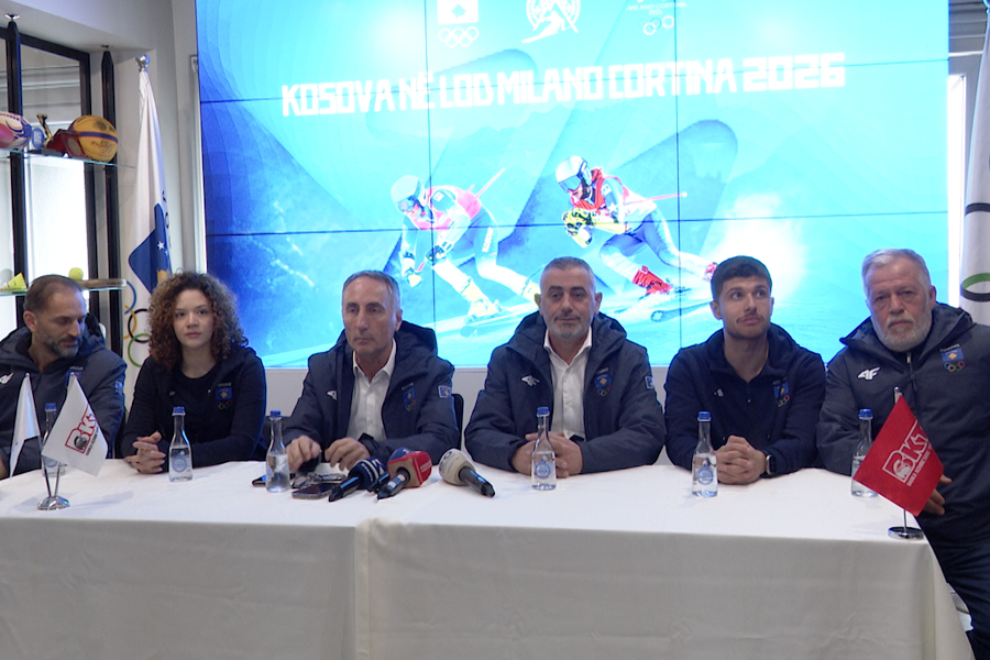 Kiana Kryeziu and Drin Kokaj talk about their expectations at the Winter Olympics