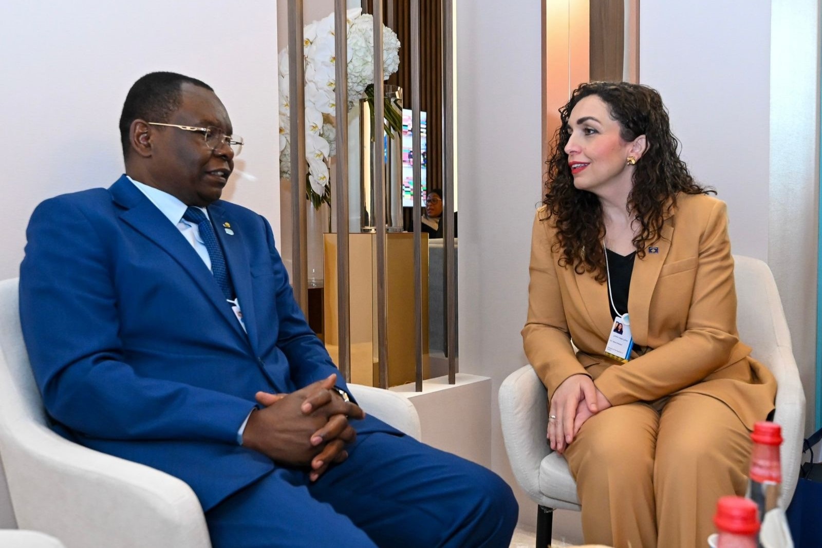 Osmani Meets Chad’s Prime Minister, discusses bilateral relations