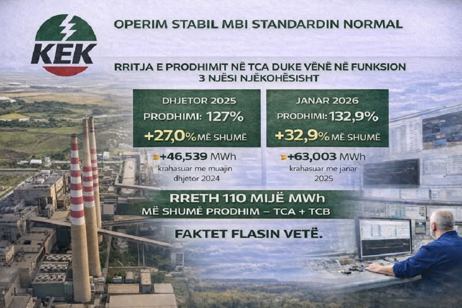 KEK expects electricity production to rise in February, promising more positive surprises