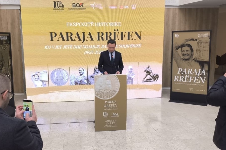 The Central Bank of Kosovo and the Bank of Albania open the exhibition “Money Tells a Story: 100 Years of Life and Events”