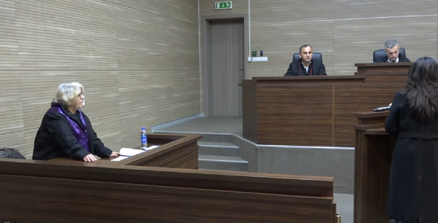 Arjeta Saraqi begins her testimony against Nagip Krasniqi, witness Shoshi absent