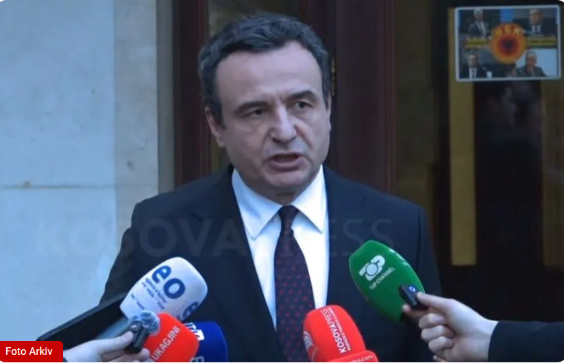 Kurti speaks ahead of VV Parliamentary Group meeting