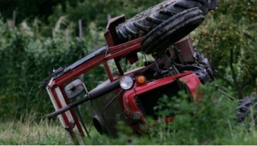 Fatal accident in Polanë of Istog – Tractor overturns, one person dies