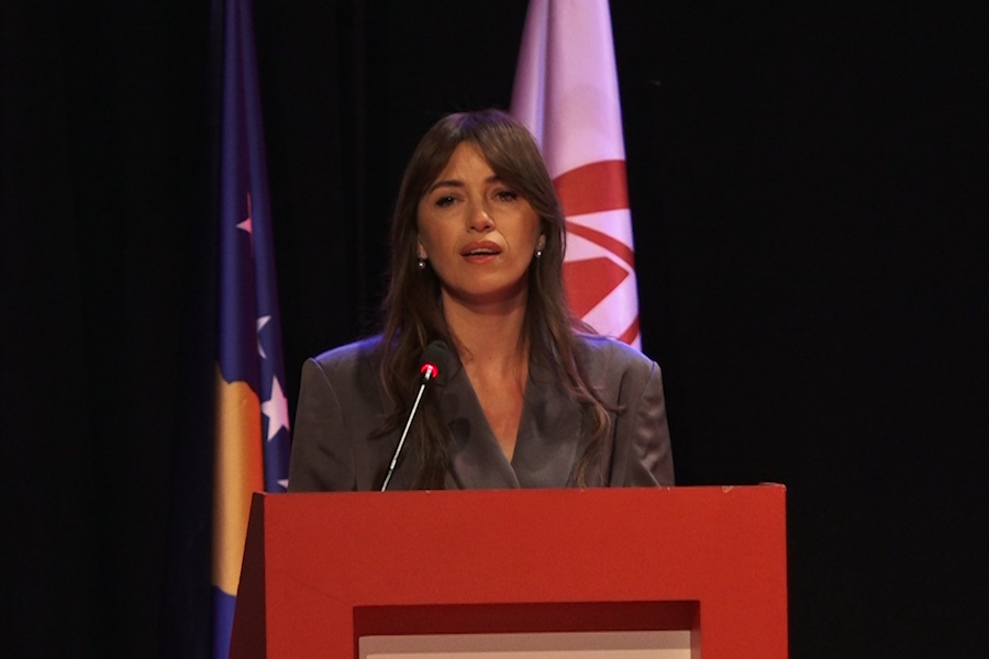 Kosovo Acting President Haxhiu says inclusion of girls and women in tech is linked to economic development