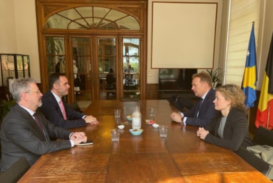 Glauk Konjufca meets Peter Sorensen: Kosovo committed to concluding dialogue with Serbia through mutual recognition