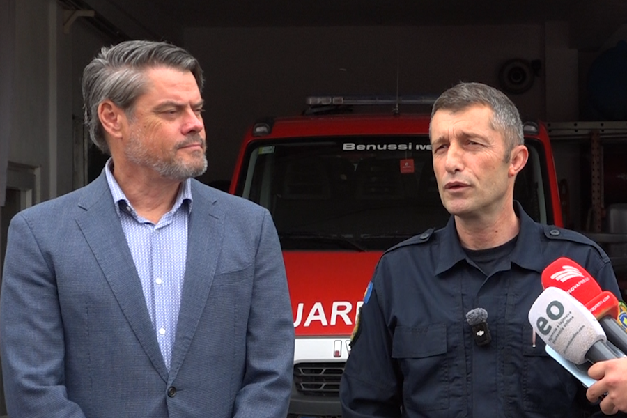 IPKO donation improves conditions for firefighters in the capital