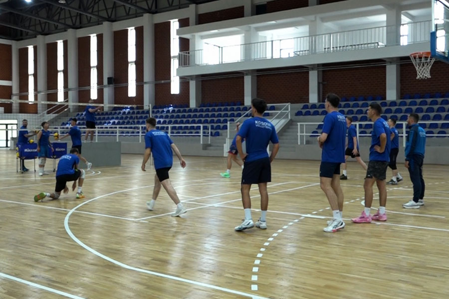Optimistic against the giants, Kosovo aims for an upset in the European Volleyball League