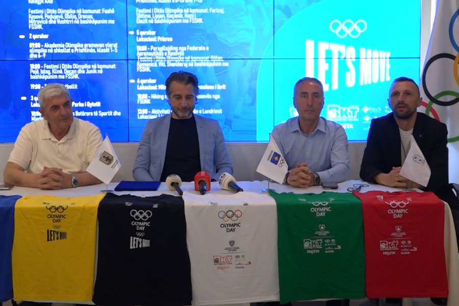 Kosovo Olympic Committee launches Olympic Week, with sport and children at the center of activities