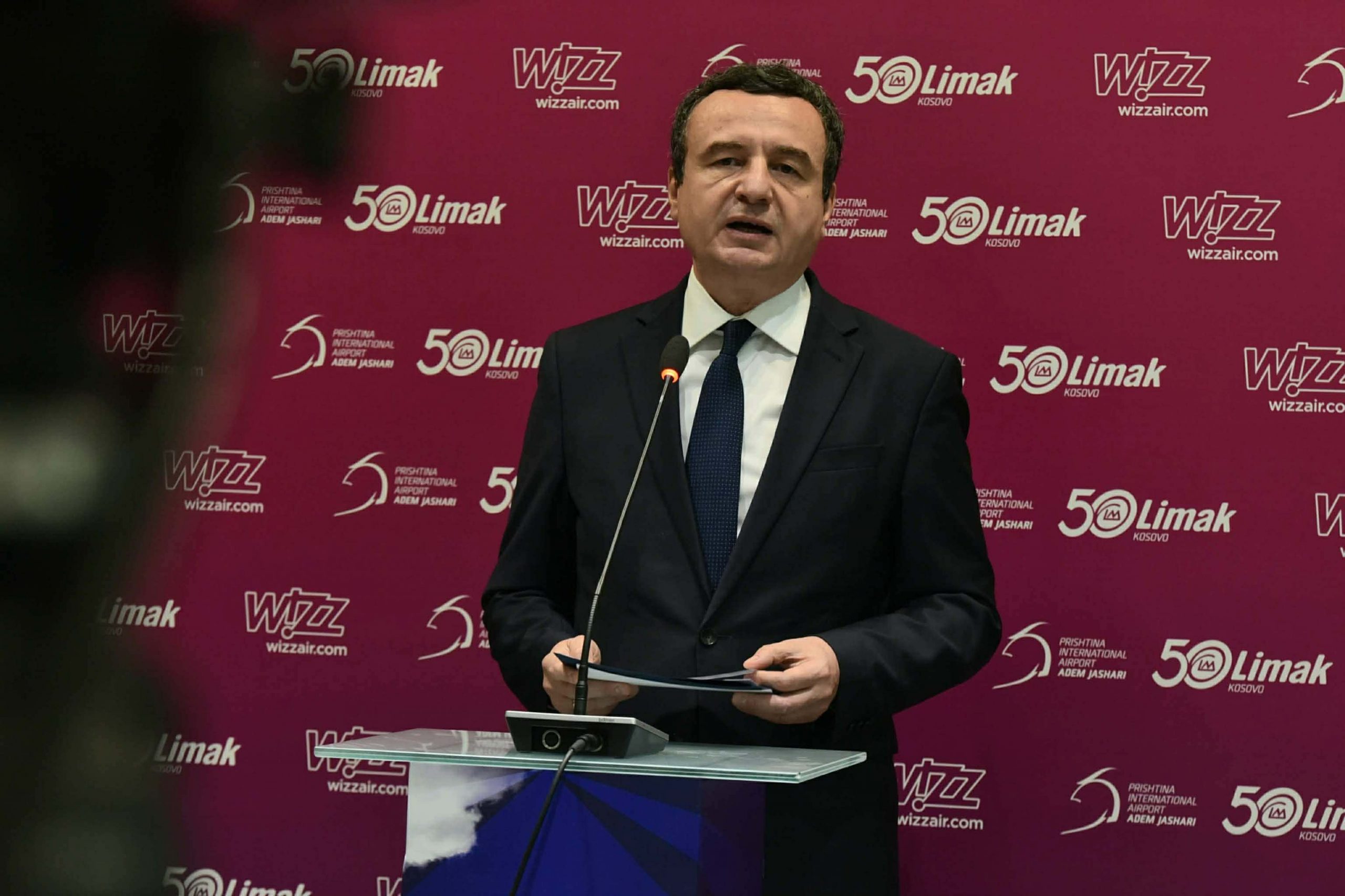 Kurti refuses to answer reporters on formation of new Kosovo institutions