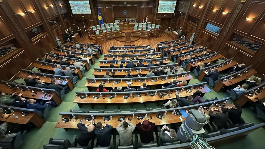 Kuvendi i Kosoves 29 prill